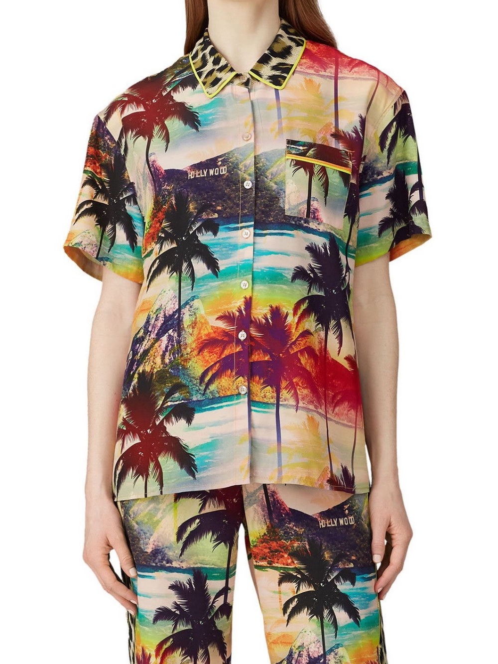 LE SUPERBE~Button-Down Surf Camp Shirt~Size 4~265~